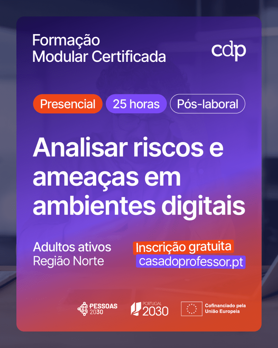 Formação gratuita: Analisar riscos e ameaças em ambientes digitais