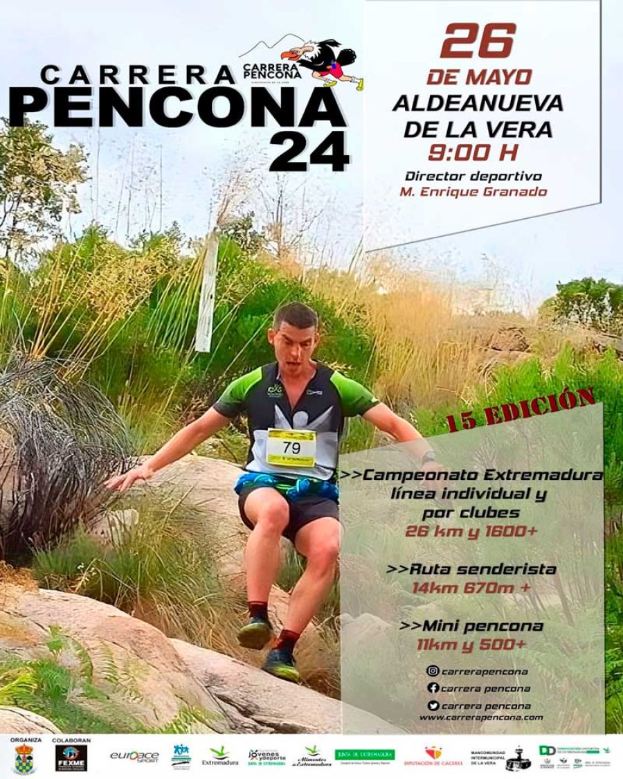 Campeonato de Extremadura Carreras por Montaña: XV CARRERA PENCONA 24