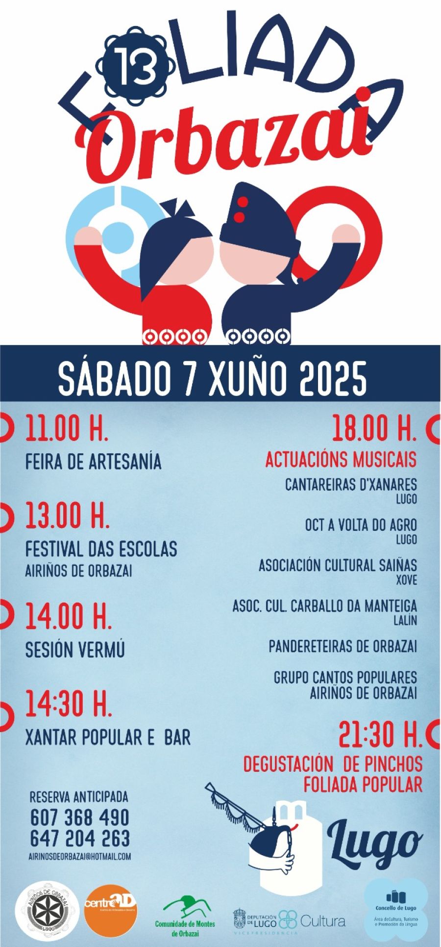 XIII Foliada de Orbazai 2025