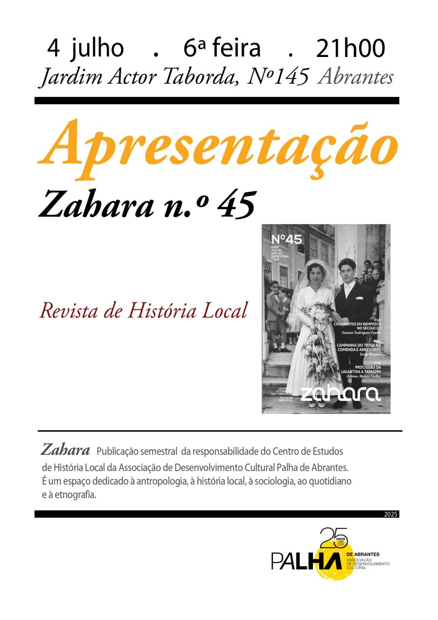 Lançamento ZAHARA Nº 45