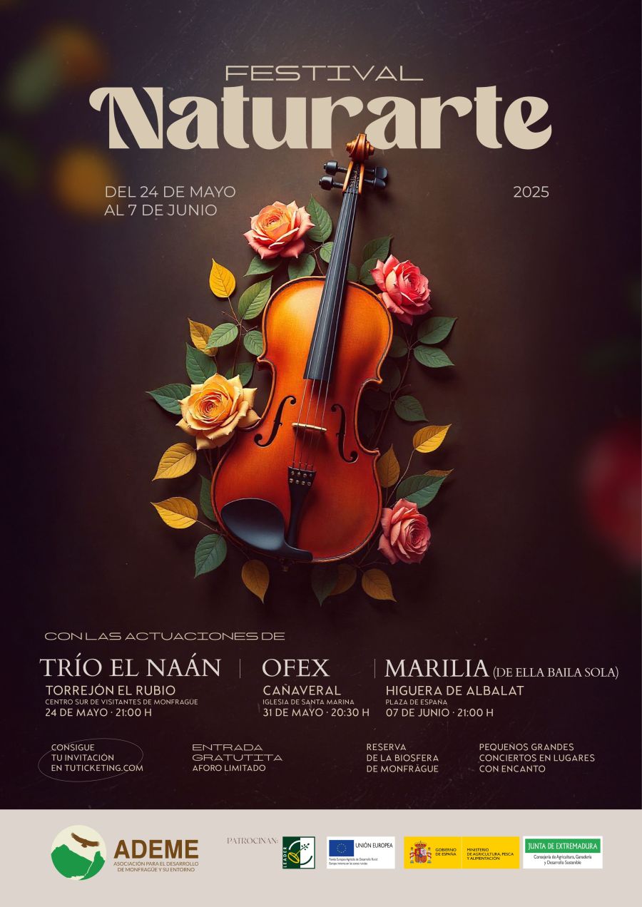 NATURARTE 2025 - FESTIVAL DE LAS ARTES DE MONFRAGÜE