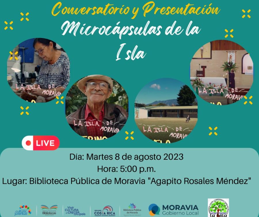 Conversatorio y presentación. Microcápsulas de la Isla 