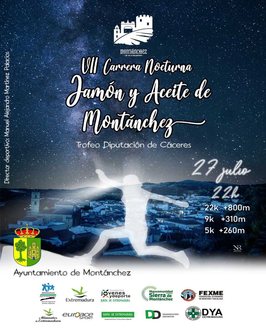 VII Carrera Nocturna Jamón y Aceite de Montánchez