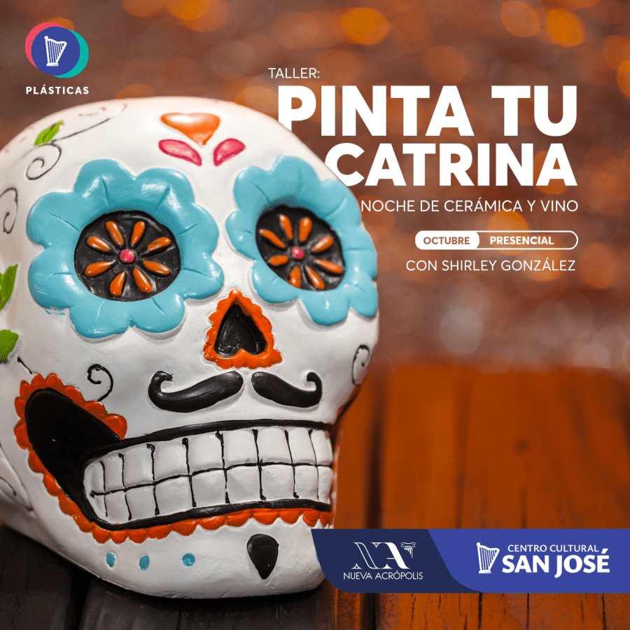 Noche de cerámica y vino: Pinta tu catrina