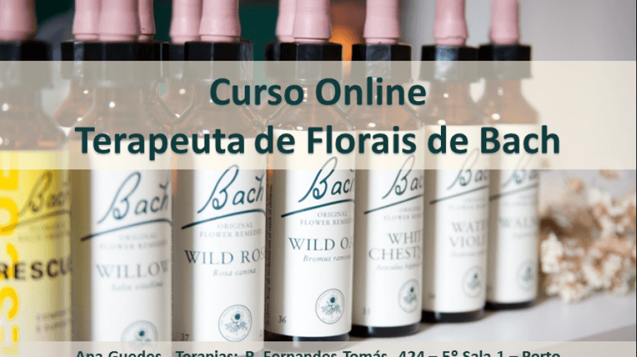 CURSO ONLINE TERAPEUTA DE FLORAIS DE BACH