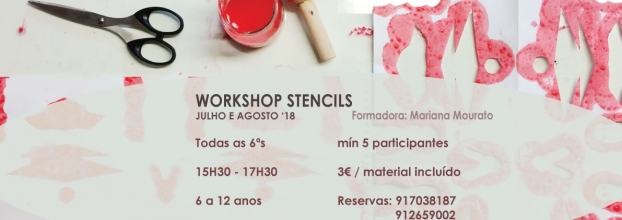 Oficina de stencil | Stencil workshop