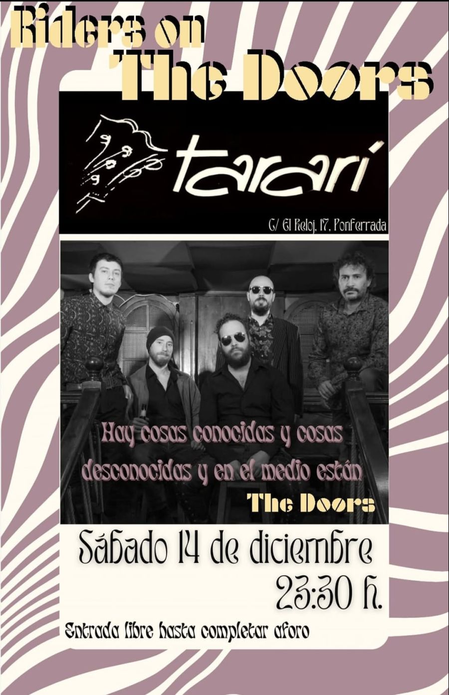 CONCIERTO | Riders on The Doors