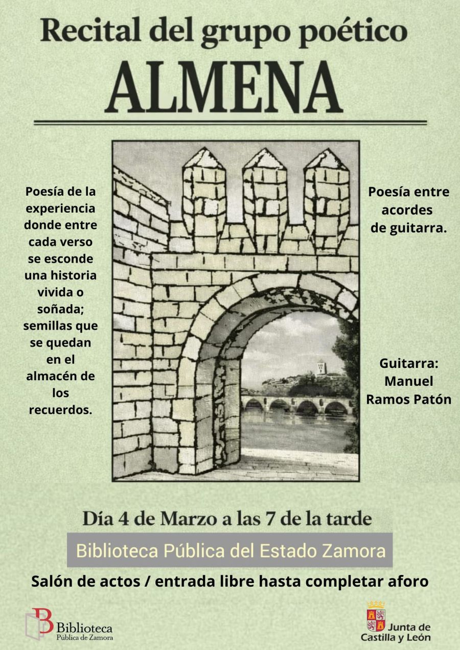 Recital de poesía del Grupo Almena