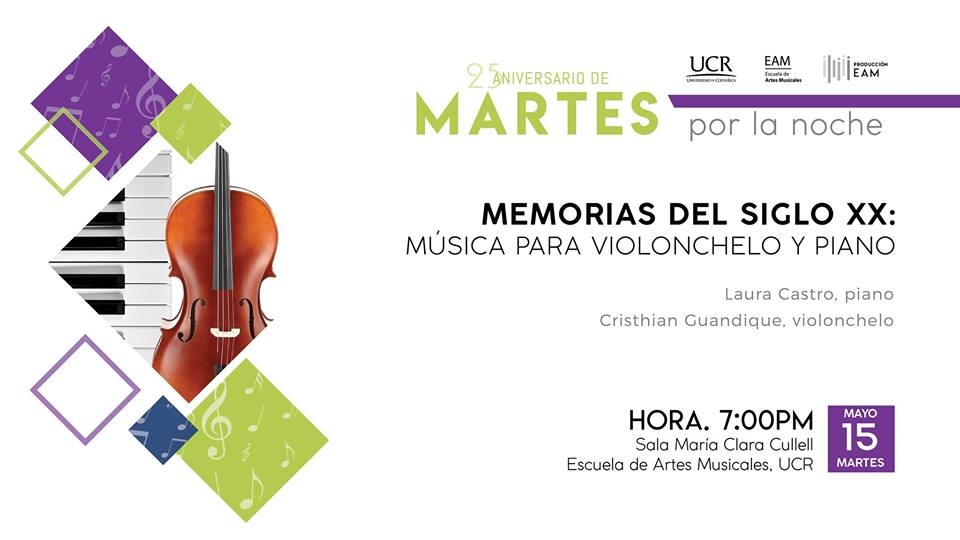 Memorias del Siglo XX: música para violonchelo y piano