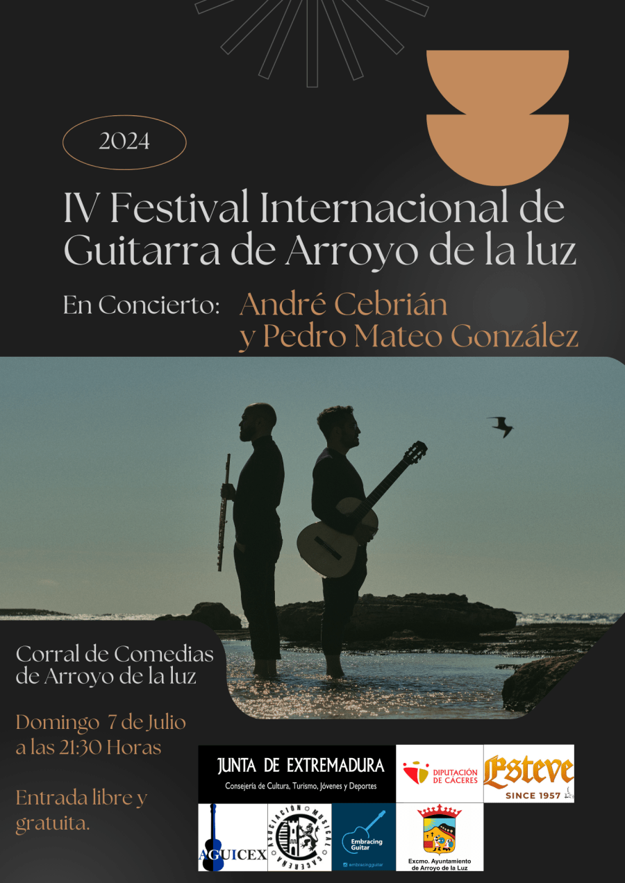 Concierto Flauta y Guitarra: Pedro Mateo y André Cebrián