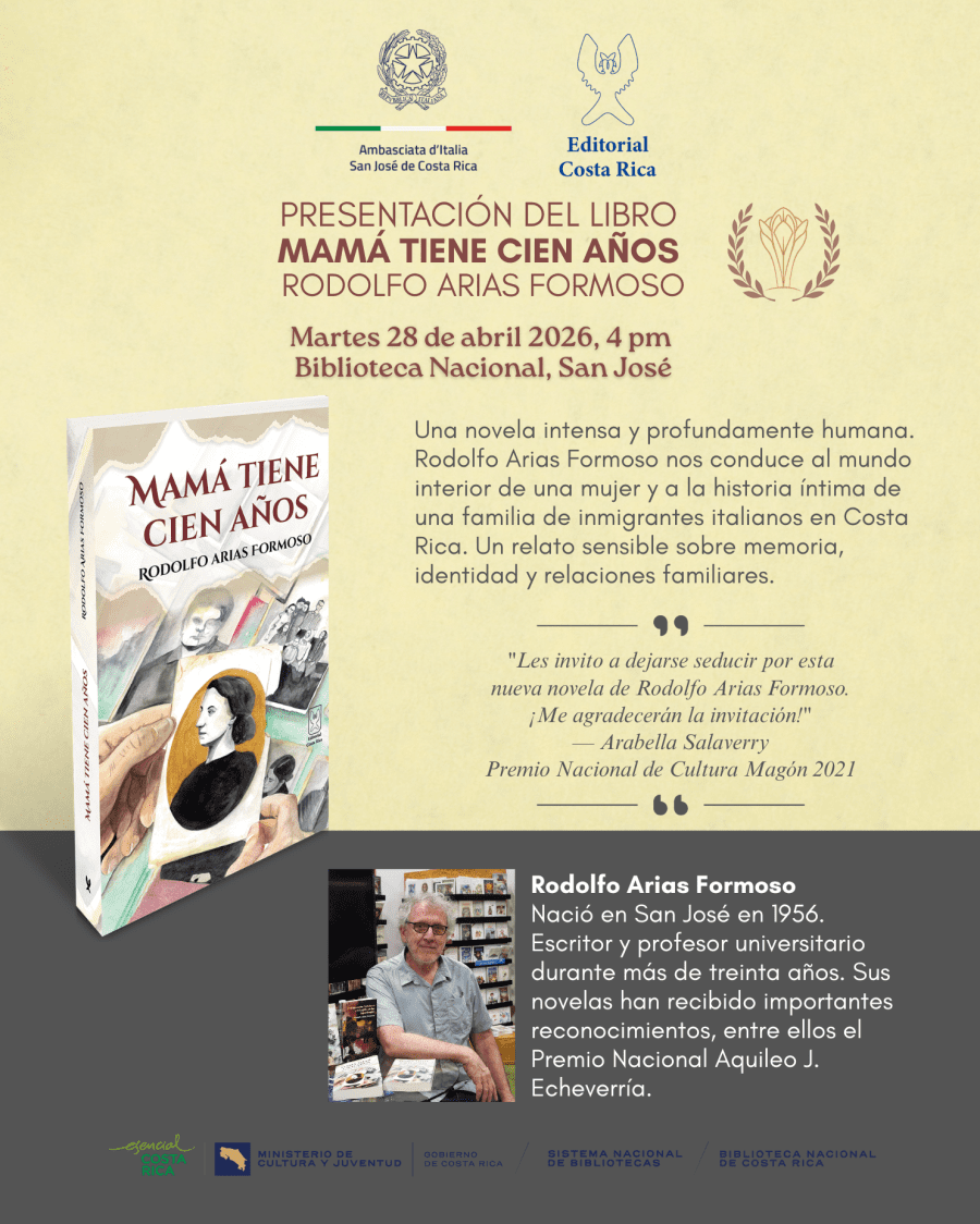 Presentación del libro “Mamá tiene cien años” de Rodolfo Arias Formoso