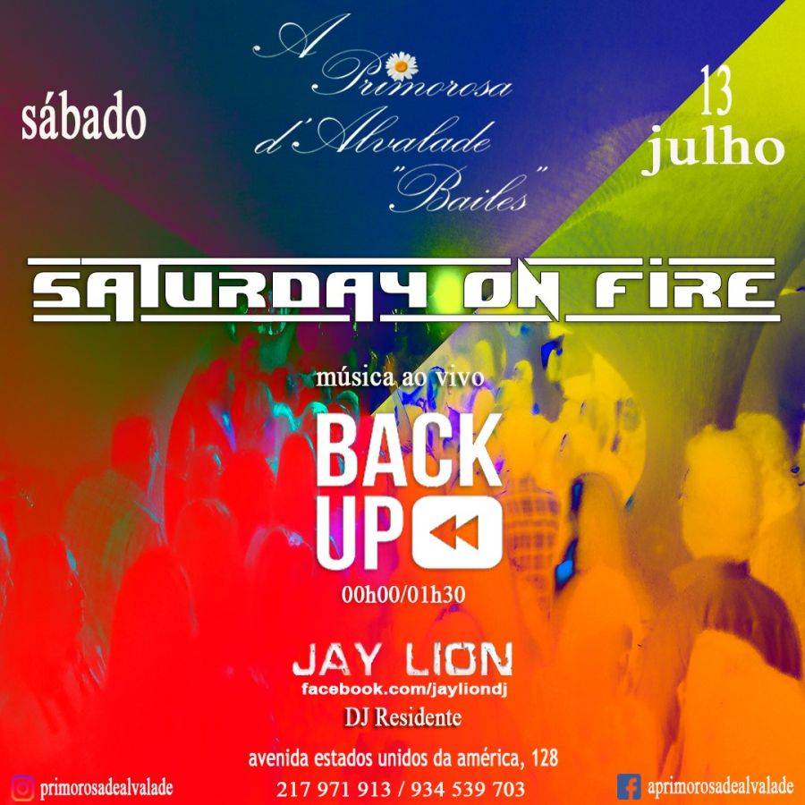 Primorosa de Alvalade - Back Up & Jay Lion - Saturday On Fire