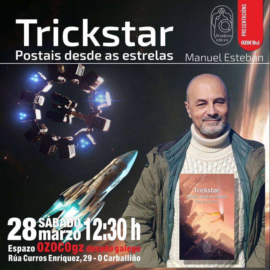 Presentación de «Trickstar», de Manuel Esteban