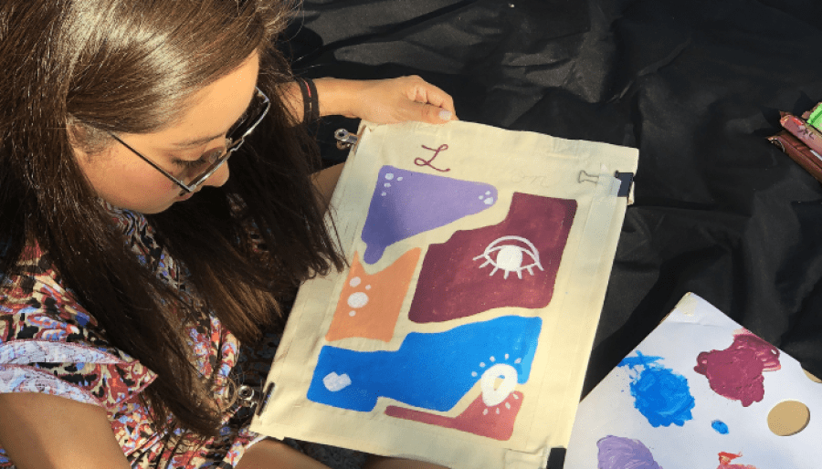 Paint your own Tote Bag