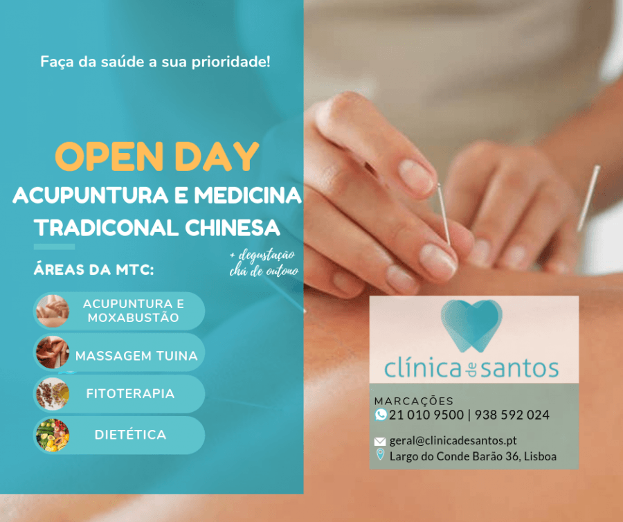 OPEN DAY (Lisboa) - Acupuntura e Medicina Tradicional Chinesa