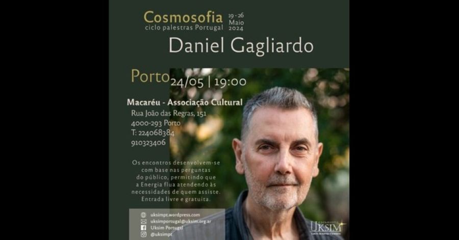 Palestra  de Cosmosofia com Daniel Gagliardo