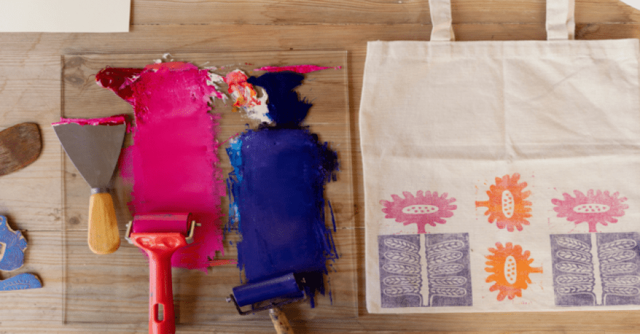 Paint your bag workshop