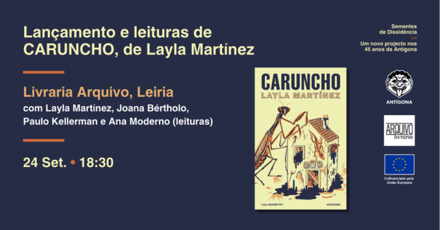 Lançamento e leituras de CARUNCHO, de Layla Martínez