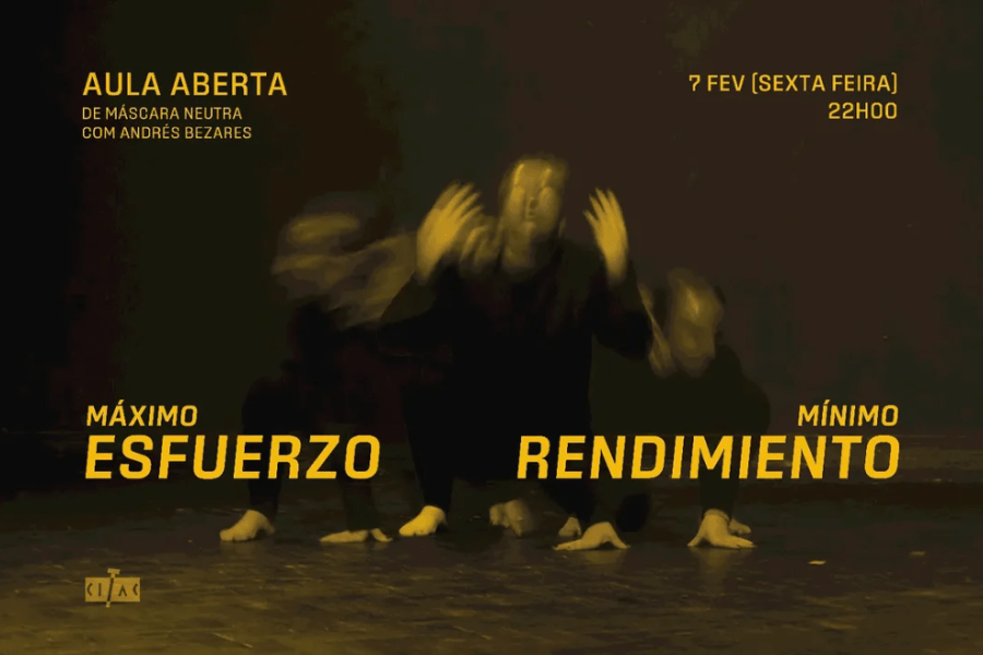 Máximo Esfuerzo, Mínimo Rendimiento - Aula aberta de Máscara Neutra com Andrés Bezares