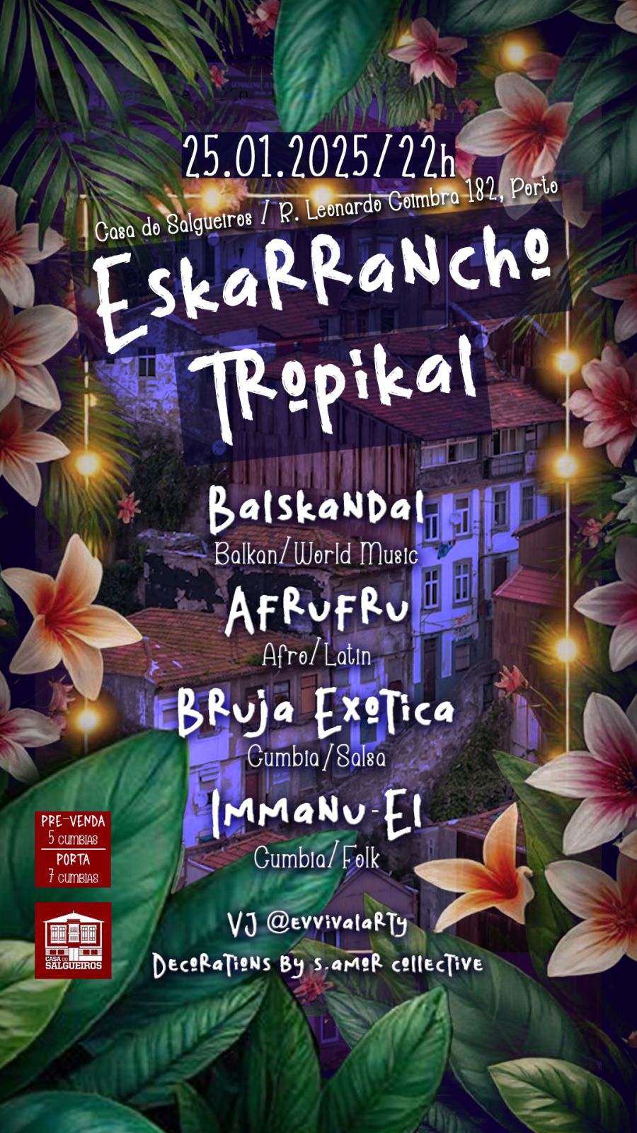 Escarrancho Tropical Party cumbia/balkan/global beats