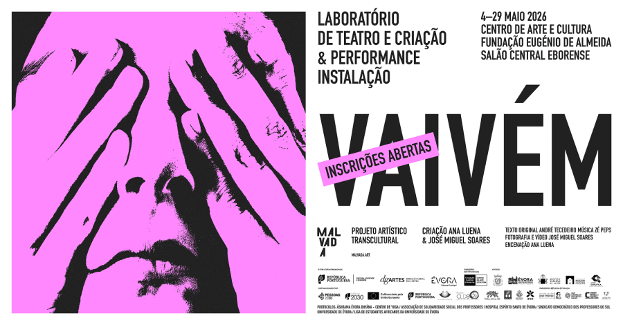 Inscrições Abertas | Laboratório de Teatro e Criação & Performance Instalação VAIVÉM