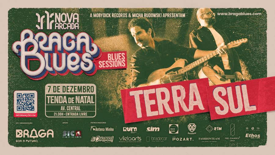 Terra Sul - Blues Sessions - Festival Nova Arcada Braga Blues 