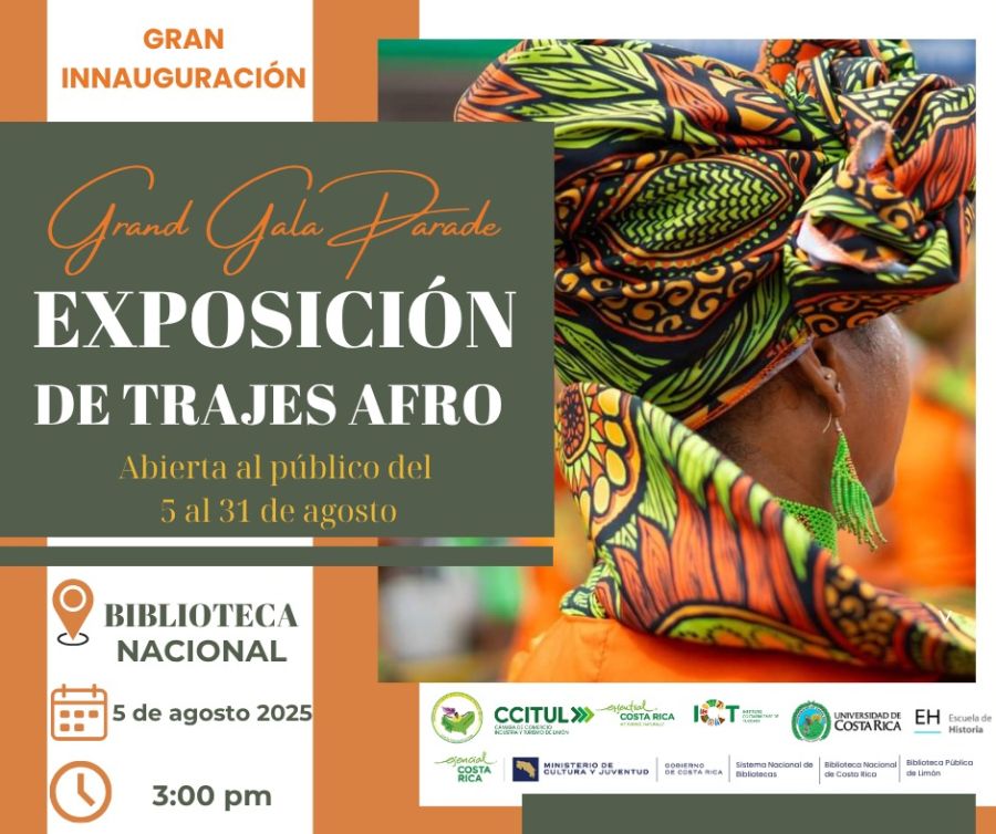 Inauguración. Trajes Afros utilizados en el Grand Gala Parade