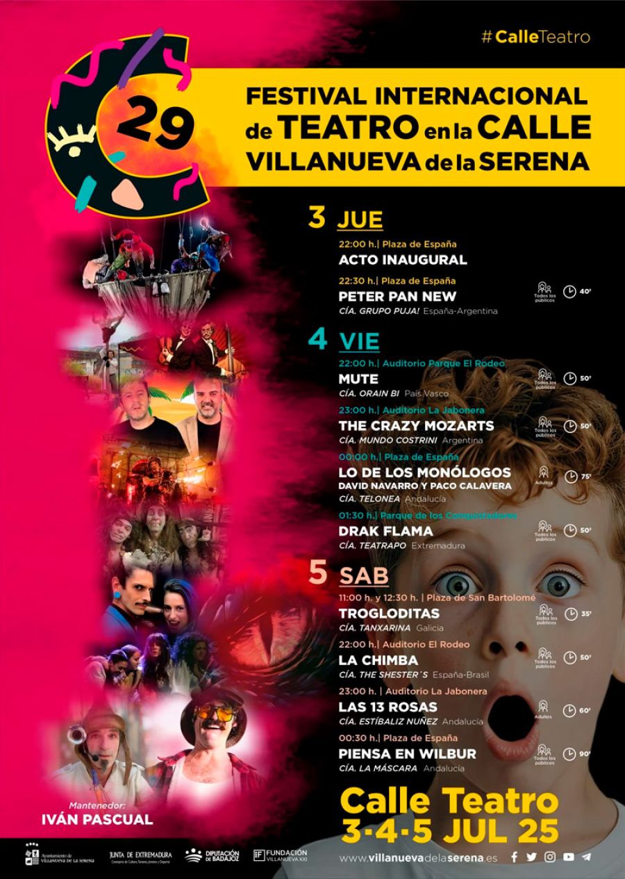 XXIX Festival Internacional de Teatro en la Calle 2025