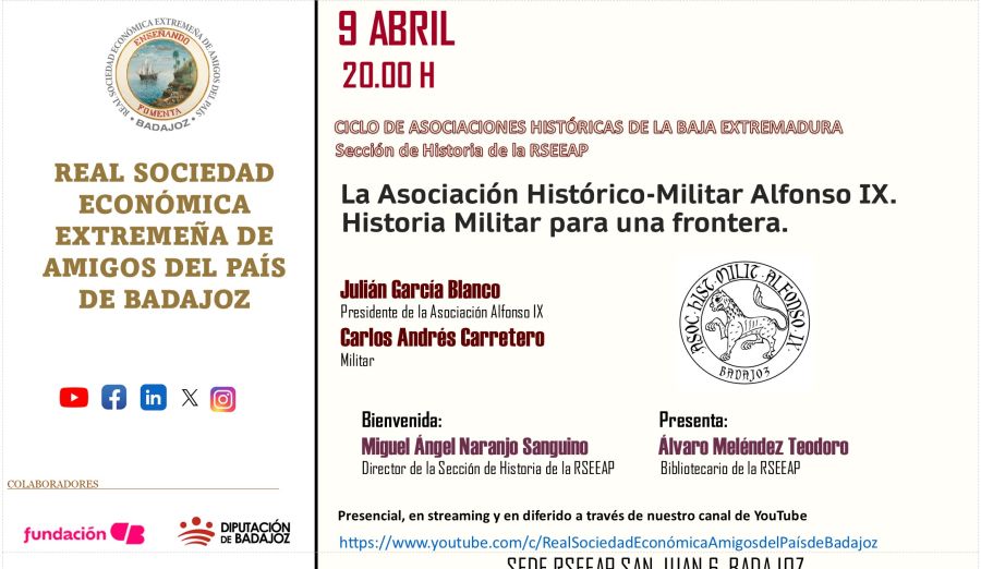 'La Asociación Histórico-Militar Alfonso IX. Historia Militar para una frontera' por Julián García Blanco y Carlos Andrés Carretero.