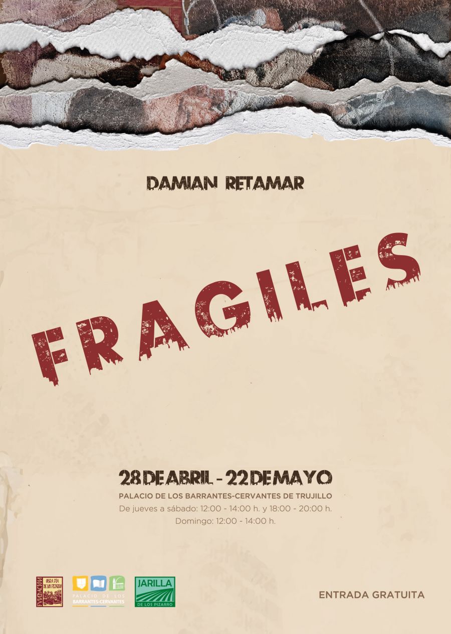 Exposición 'Frágiles' de Damián Retamar