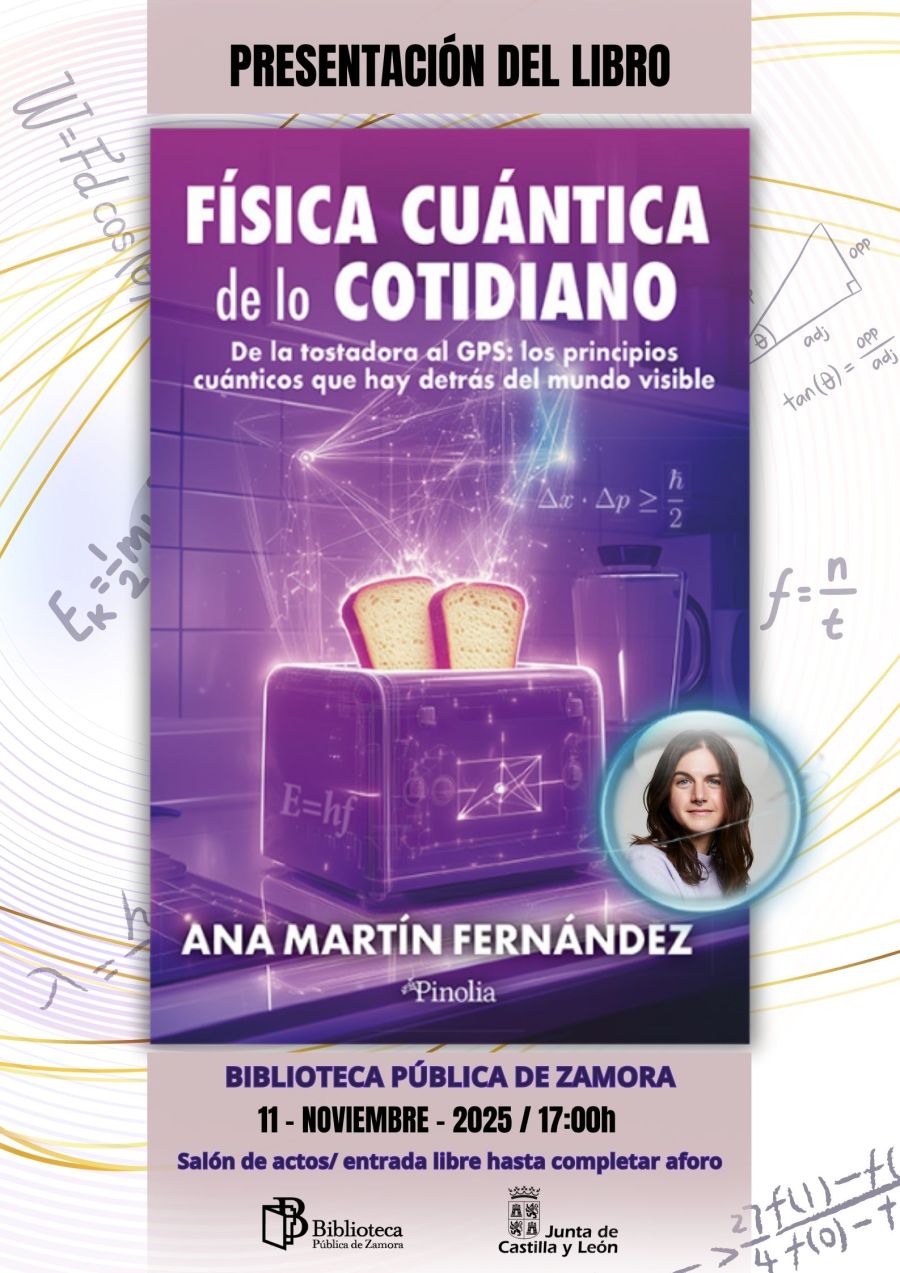 Presentación del libro 'Física cuántica de lo cotidiano', de Ana Martín