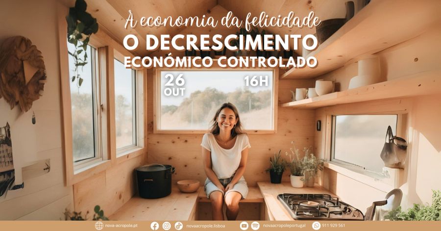 A economia da felicidade: o decrescimento económico controlado'