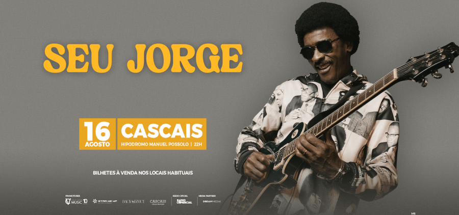 Seu Jorge em concerto inédito em Cascais