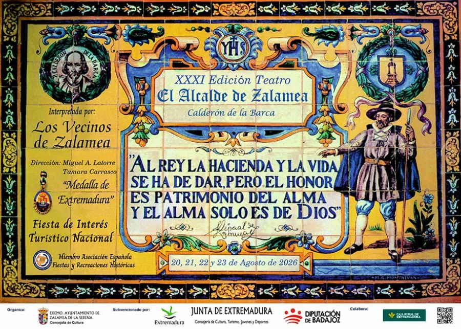 XXXI Edición Teatro El Alcalde de Zalamea 2026