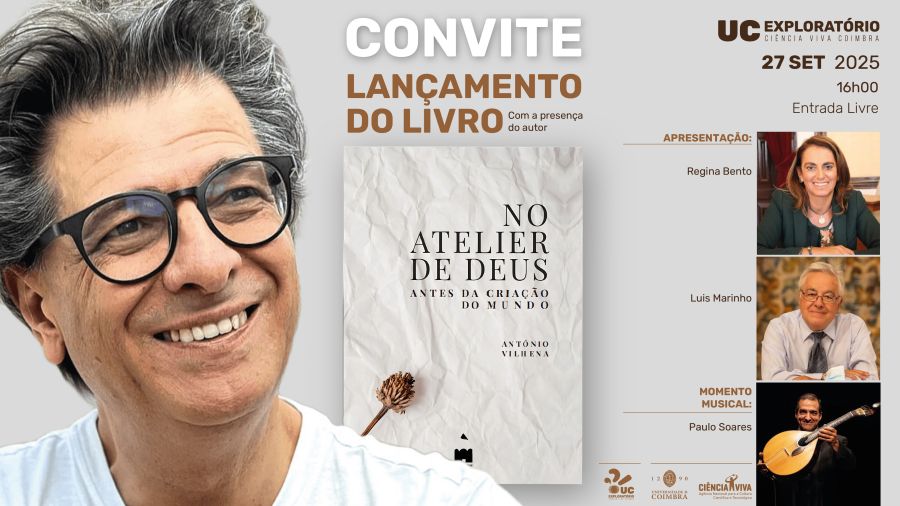 Lançamento do livro de António Vilhena
