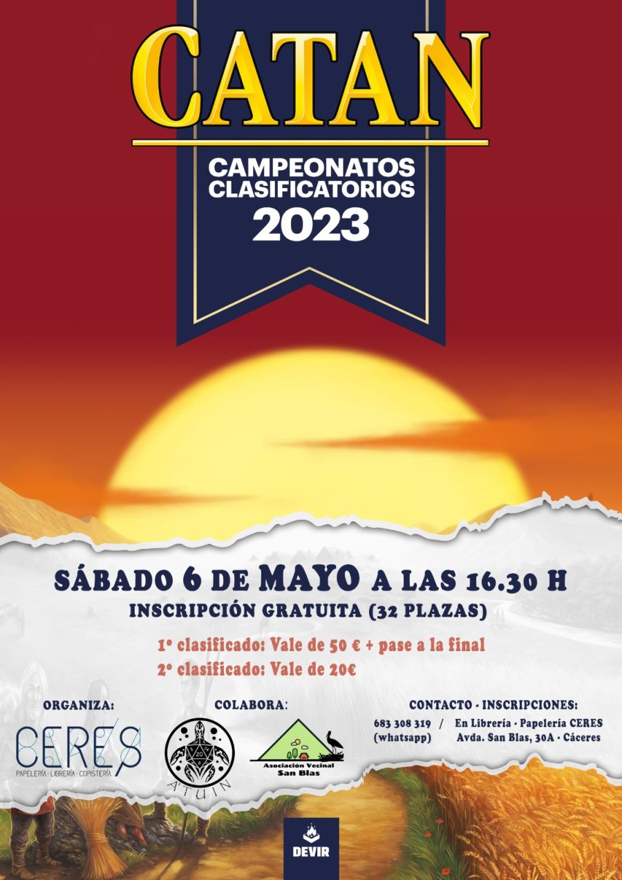Campeonato Clasificatorios CATÁN 2023