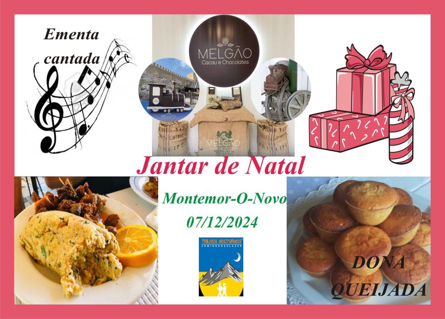 Jantar de Natal --Trilhos Nocturnos  (Montemor-O-Novo)