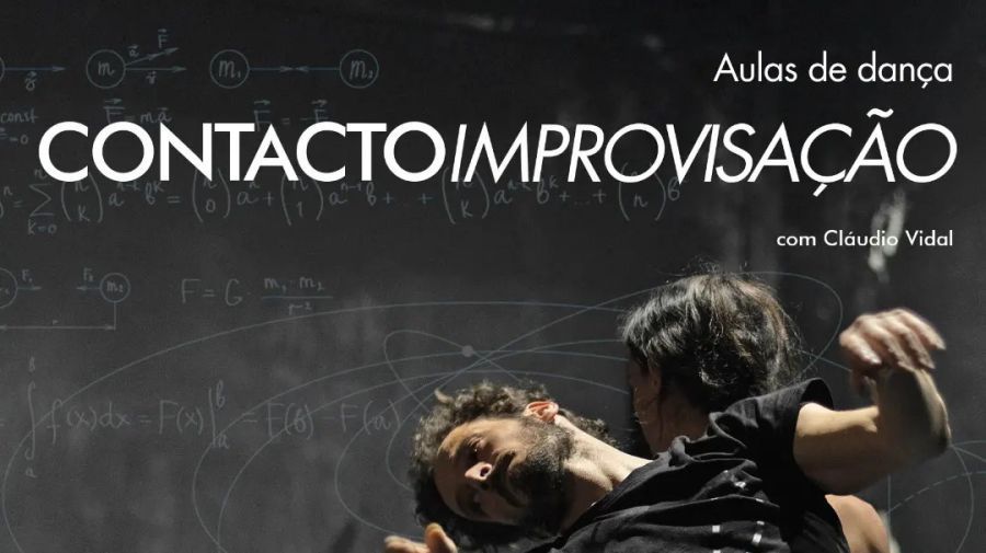 aula de dança  CONTACTO-IMPROVISAÇÃO