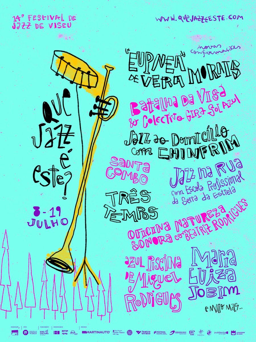 Festival Que Jazz É Este? revela novas iniciativas de proximidade e criação comunitária: de 8 a 19 de julho em Viseu