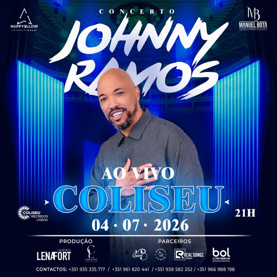 Johnny Ramos no Coliseu dos Recreios