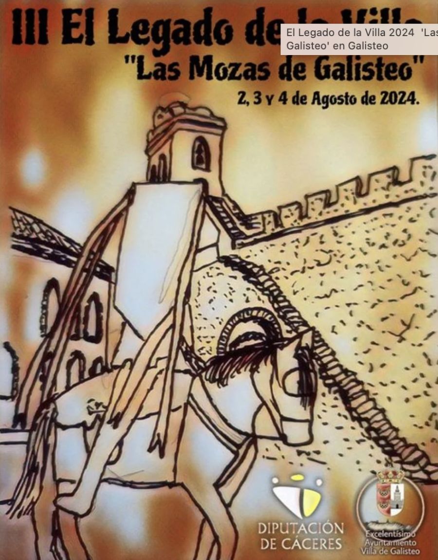 III LEGADO DE LA VILLA 2024 | LAS MOZAS DE GALISTEO