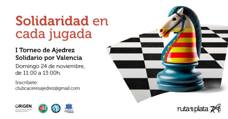 TORNEO SOLIDARIO DE AJEDREZ POR VALENCIA