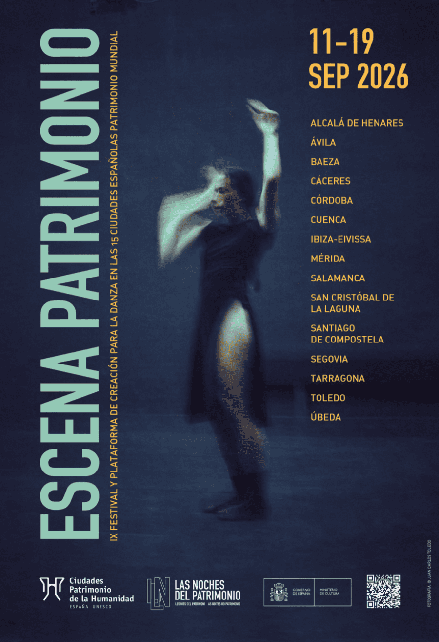 Escena Patrimonio 2026: la danza contemporánea recorre las Ciudades Patrimonio