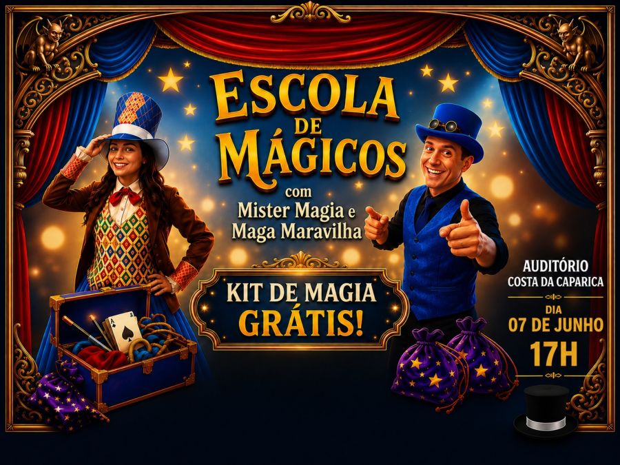 Escola de Mágicos com Andrély e Flávia Molina