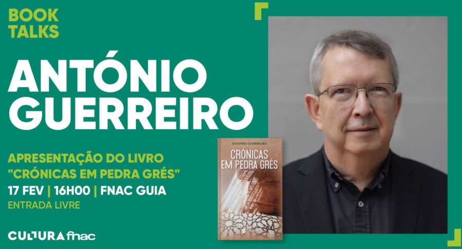 António Guerreiro | Apresentação do Livro 'Crónicas em Pedra Grés'