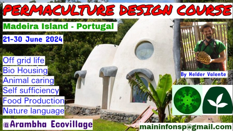 PDC Permaculture Design Course on Madeira - Portugal Jun 2024