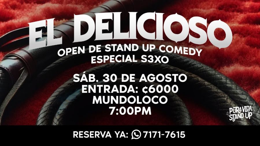 Open Mic de Stand up Comedy El Delicioso