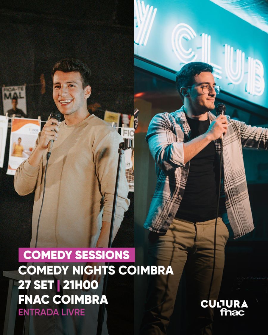 FNAC COMEDY NIGHTS | 1ª Edição (FNAC Coimbra)