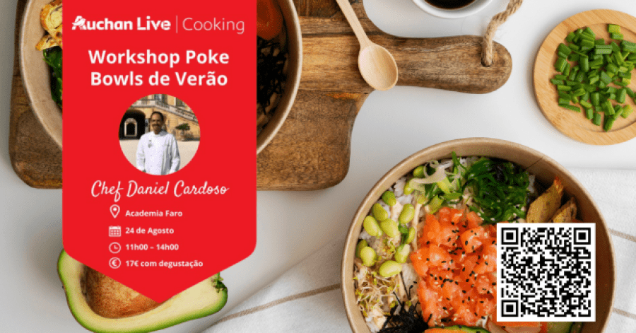 Workshop Poke Bowls de Verão