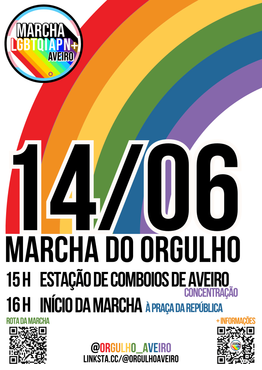 Marcha do Orgulho LGBTQIAPN+ de Aveiro